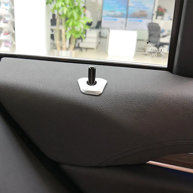 4pcs Car Doors Latch Lifter Door Pin Sequins For BMW X3 G01 5 series G30 Interior Door Lock Bolt Decoration Covers Accessories 4pcs Car Doors Latch Lifter Door Pin Sequins For BMW X3 G01 5 series G30 Interior Door Lock Bolt Decoration Covers Accessories