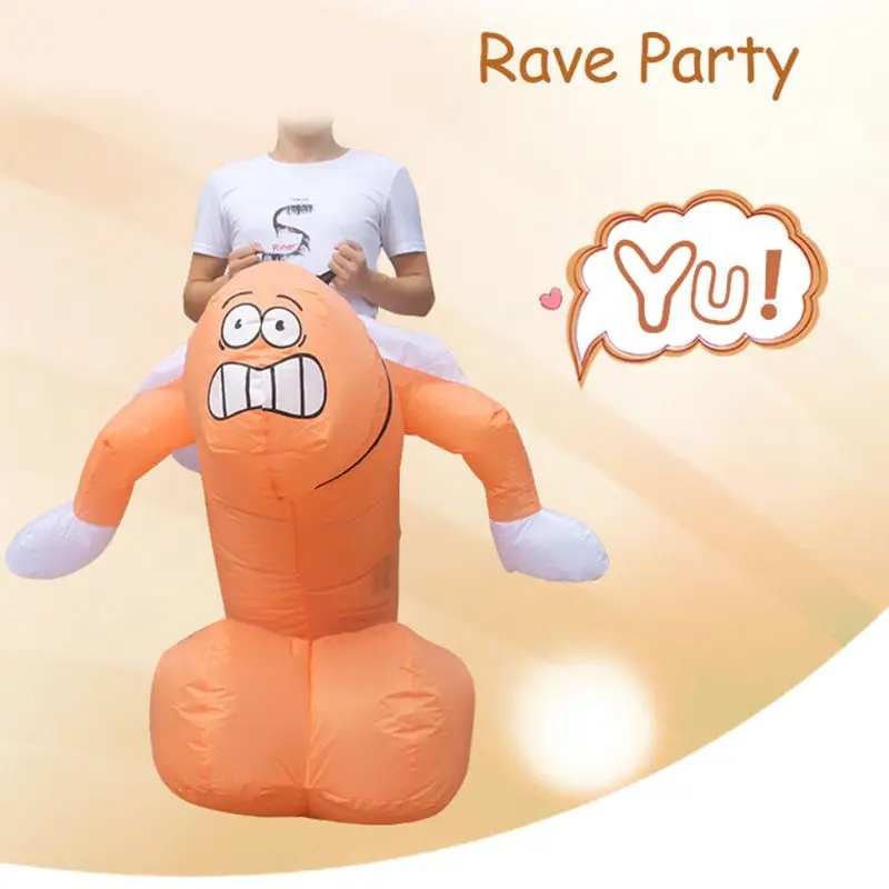 

Funny Big Bird Inflatable Suit Party Dress Performing Costumes Doll Costume NEW