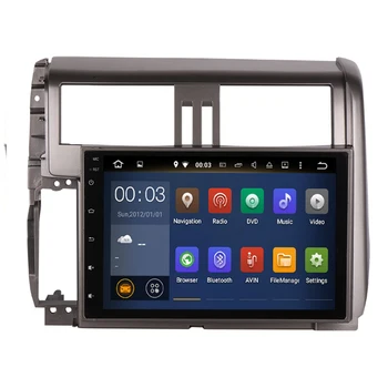 

10.2" PIP Octa 8 Core Android Car multimedia DVD Player for Toyota Prado 150 2010 2011 2012 2013 autoadio CAR GPS Navigation BT