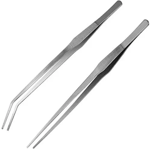 2 Pezzi Pinzette Da Cucina Da 30,5 Cm, Pinzette Professionali Da Cucina