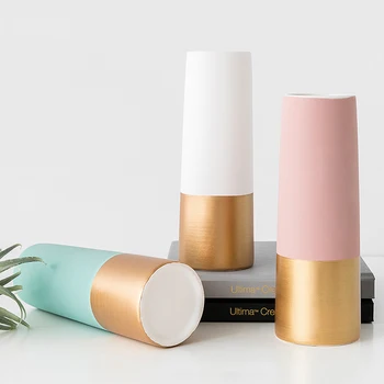 

Nordic Home Decorative Vases for Flowers for Wedding Centerpiece Table Ornaments Gold Housewarming Gift Ceramic Filler