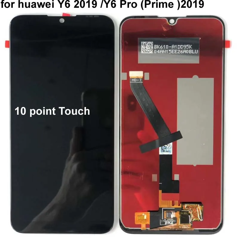 6,0" AAA для huawei Y6 Prime Y6 Pro Y6 MRD-LX1f ЖК-дисплей кодирующий преобразователь сенсорного экрана в сборе+ рамка