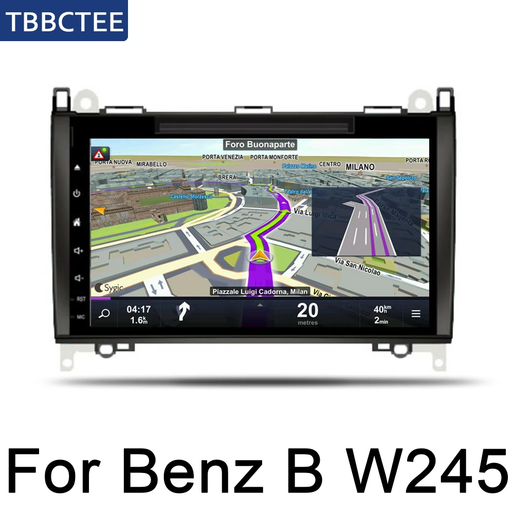Для Mercedes Benz B class W245 2005~ 2012 NTG автомобильный dvd-плеер gps навигация автомобильное мультимедиа андроид экран системы радио стерео