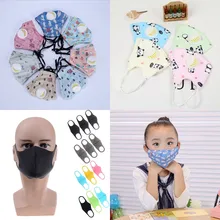 1/3 шт., детские футболки с мультяшными принтами PM2.5 маска для полости рта для дыхательный клапан Анти-туман дышащая маска против пыли рот муфельной респиратор маски для лица
