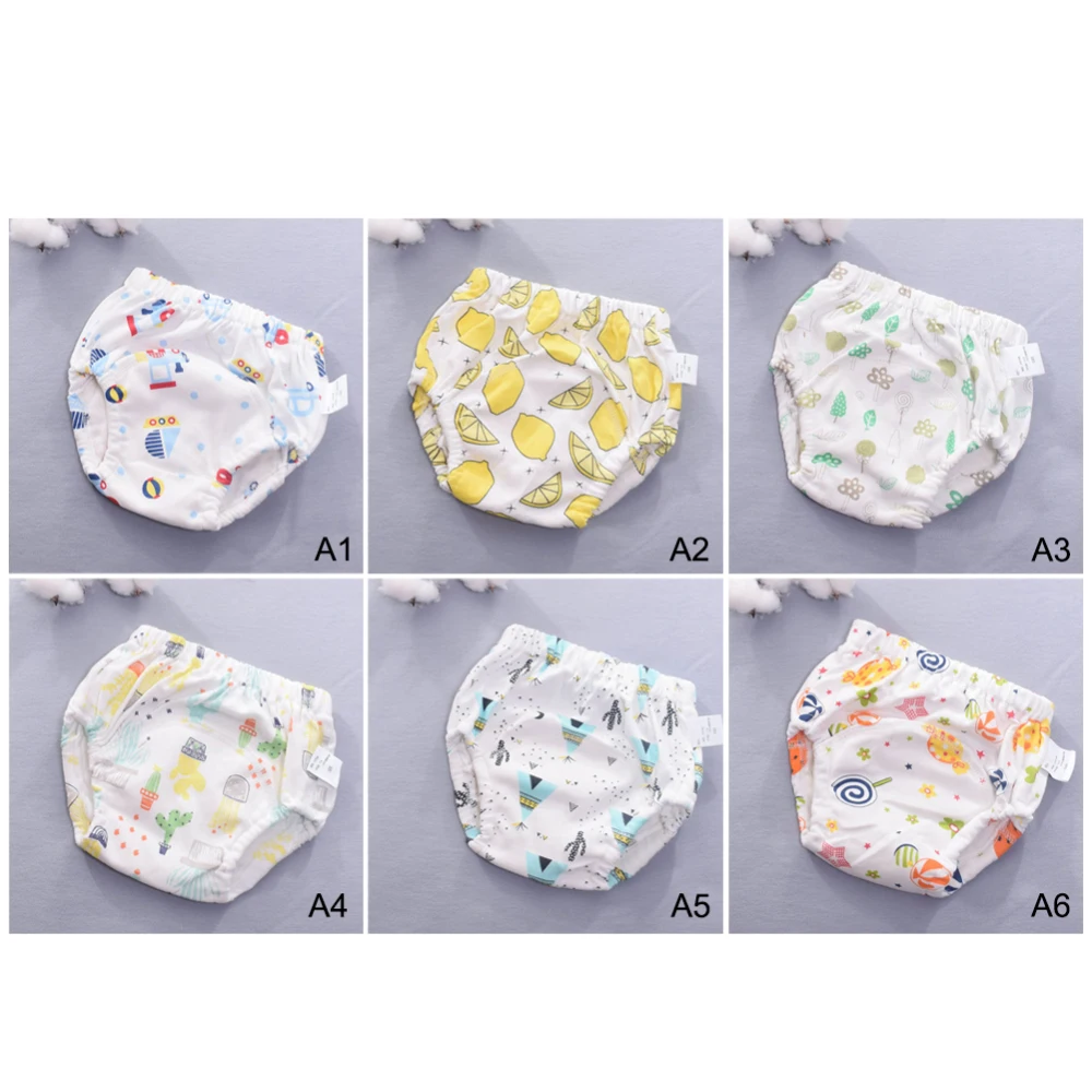 Baby Diapers Children's Underwear Reusable Nappies Training Pants Panties For Toilet Training