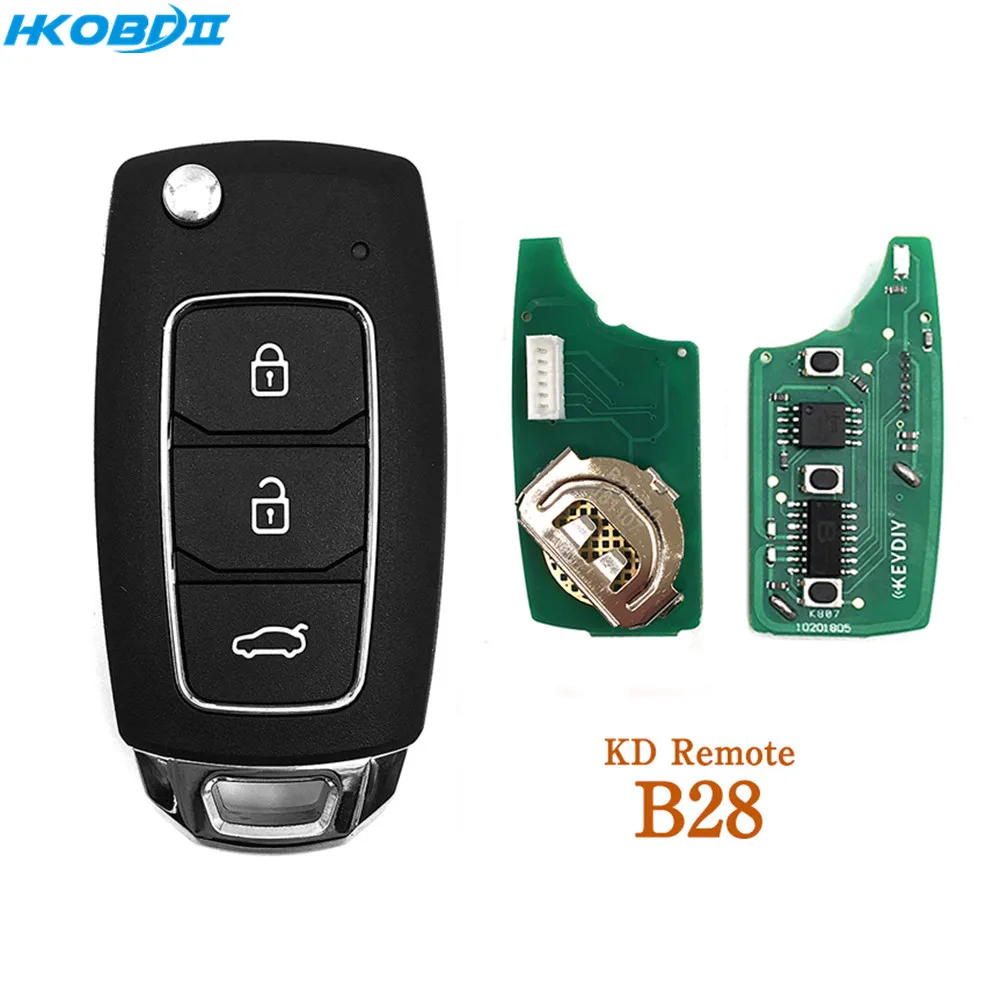 HKOBDII KEYDIY оригинальный KD B28 серии B пульты для KD900/MINI KD/URG200 ключевые программисты |