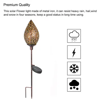 

Waterproof Solar Powered Lamp Hanging LED Ceiling Light 600mAh Rechargeable Battery Olive Metal Decorative Lighting Lantern