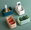 Sharkbang New Arrival Simple Series ABS Pen Holder Desk Organizer Storage Box Kawaii School Office Stationery 6