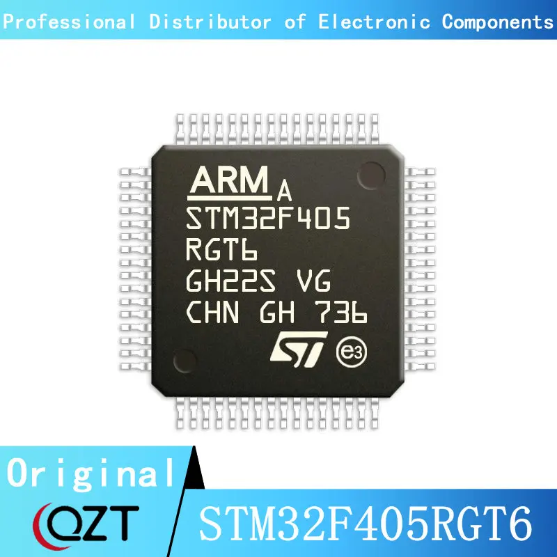 10pcs/lot STM32F405 STM32F405RG STM32F405RGT6 LQFP-64 Microcontroller chip New spot 1pcs lot new originai stm32f405rgt6 or stm32f405vgt6 or stm32f405zgt6 or stm32f405 lqfp 64 arm cortex m4 32b mcu