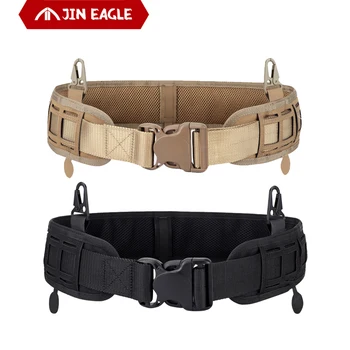 

Tactical Combat Canvas Man Sport Belt Waist Support Adjustable Military Army Hunting Airsoft Waistband