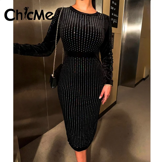 Chicme Women Autumn Stripes Binding 