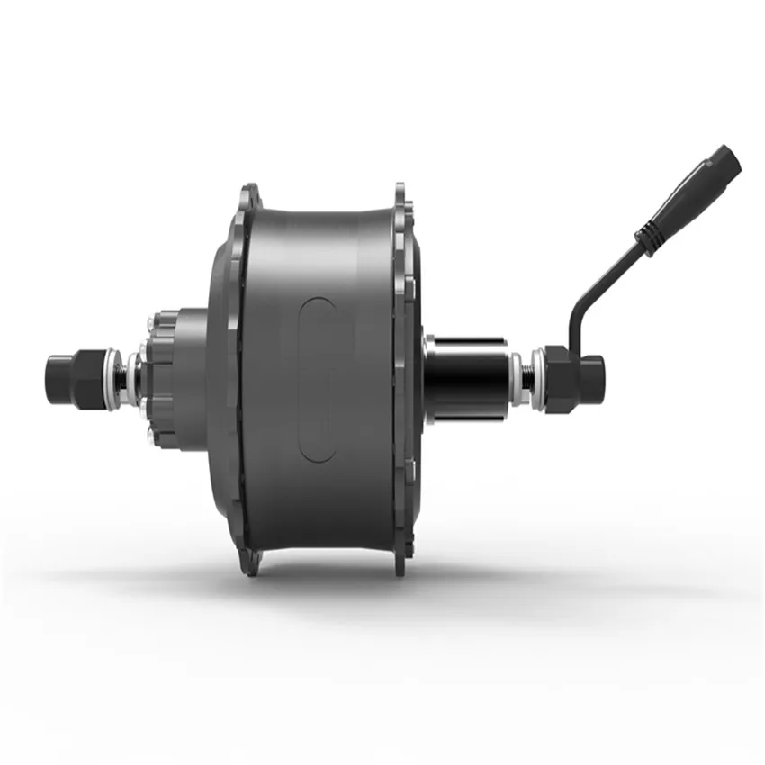 Hub Motor Electric Bicycle, Fat Tire, Beach Bike, Snow Tyre, Ebike Cassette Version, 190mm, 48V Gear, 750W