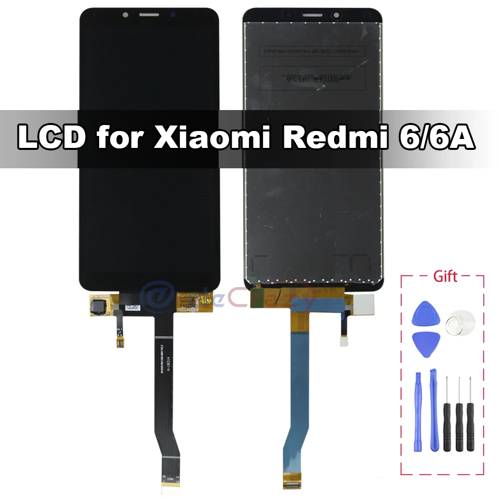 

Premium Quality for Xiaomi Redmi 6/6A LCD Display with Touch Screen Digitizer Replacement 100% Tested