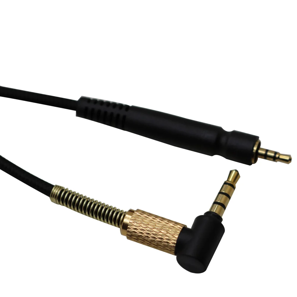 Replacement Braided Cable Extension Cord For Sennheiser Epos Game G4me One Zero PC 373D 37X 38X H6Pro H3 Hybrid H3Pro Headsets
