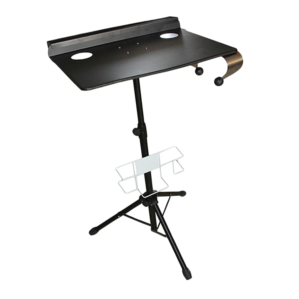 Tattoos Workstation Large Portable Adjustable Stand Height 23-42inch Salon Tattoos Tool Table Detachable Tattoos Table Desk