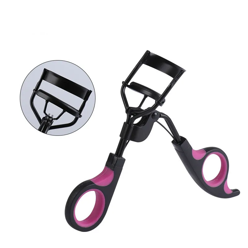 

Black two-color butterfly handle eyelash curler red black two-color wide-angle eyelasher female eye beauty tool
