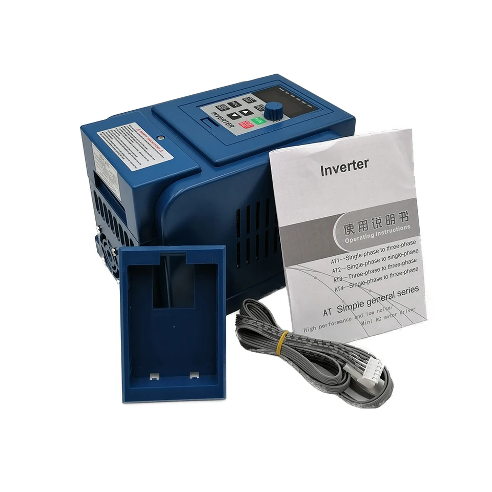 Variateur Fréquence AT1-4000X 4KW - VFD Monophasé 220V Pour Moteur Triphasé PWM