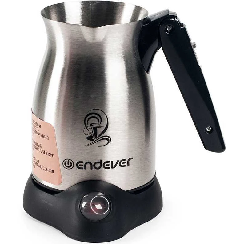 Кофеварка ENDEVER Costa 1005 Электрическая турка серебристый / черный (80459)|Кофеварки| |