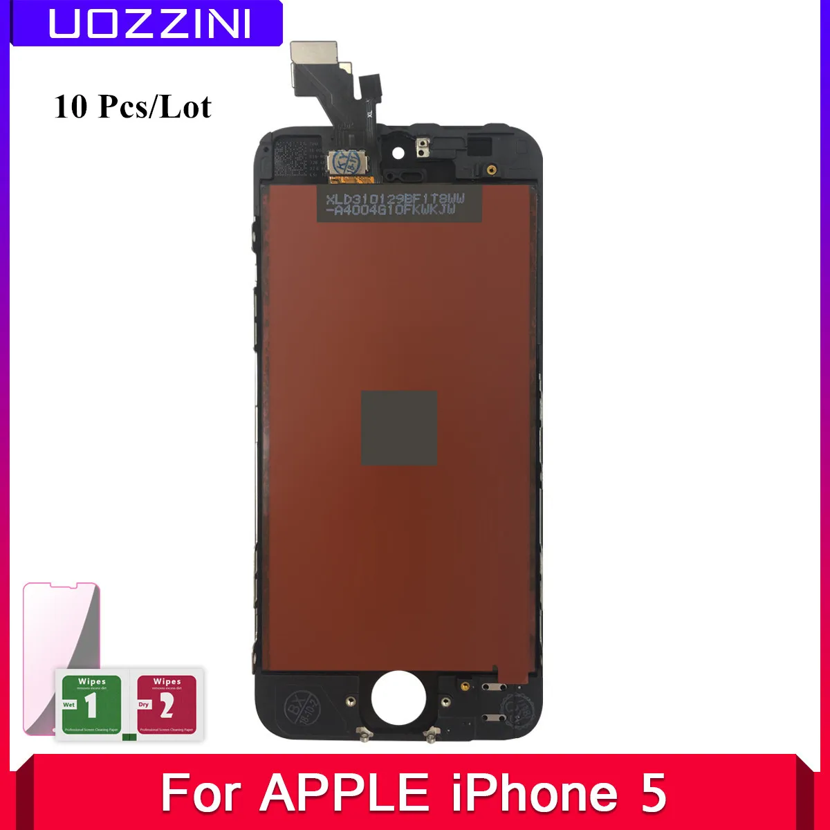 10 шт./партия 100% протестированные Lcds для Apple iPhone 5 5G 5S 5C кодирующий преобразователь