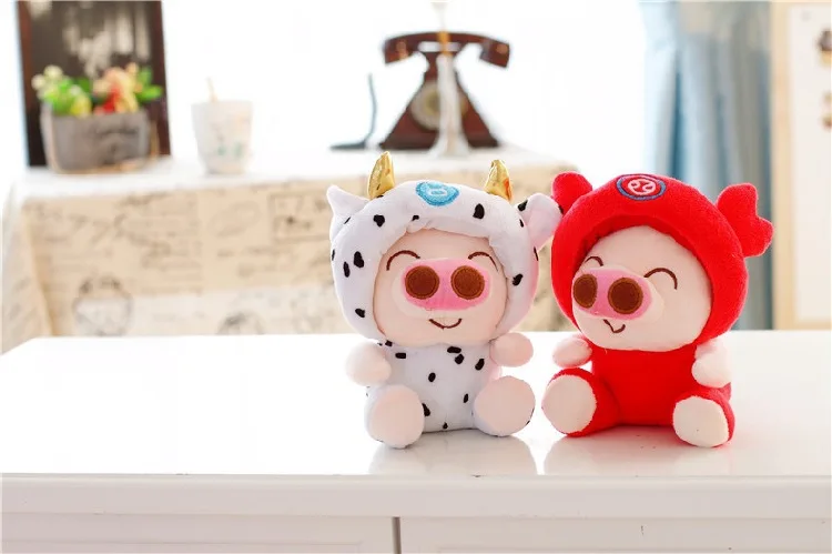 Новые продукты 12 созвездие McDull свинья кукла китайская кукла-зодиак мягкая игрушка подарок на день рождения девушки