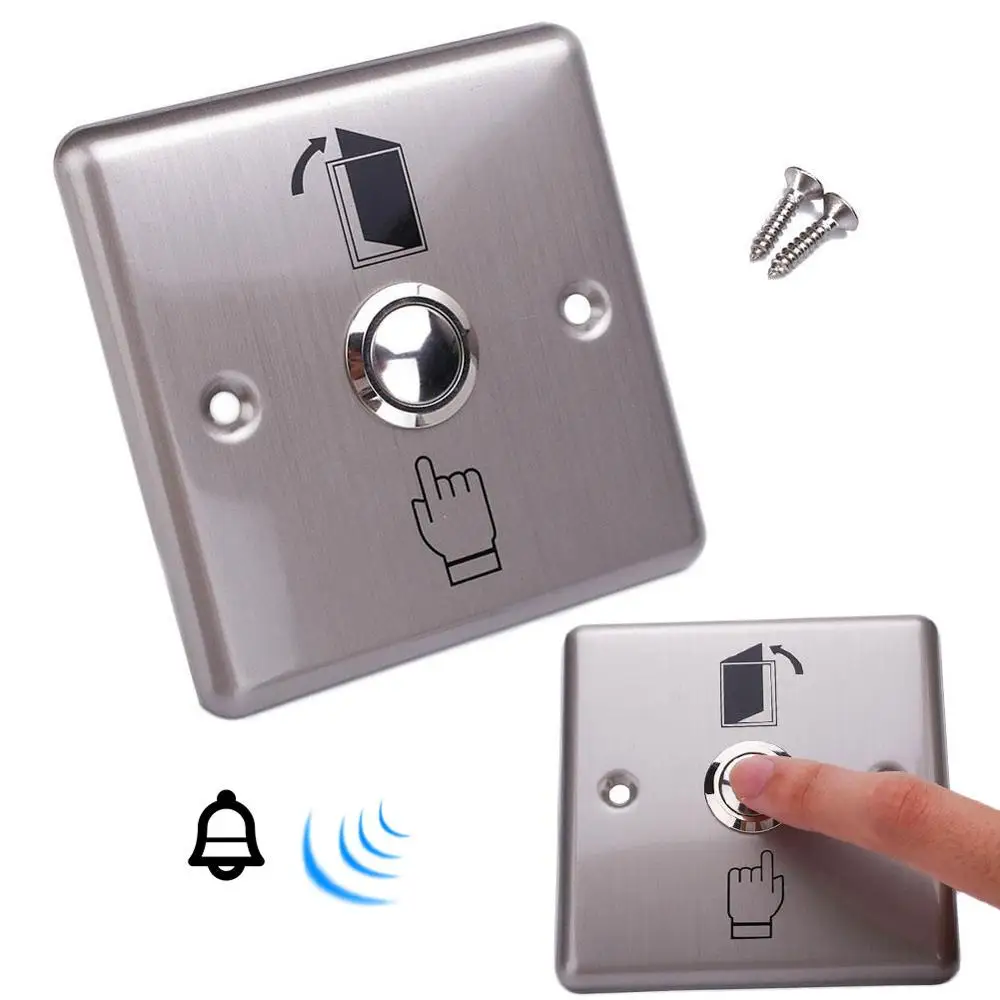 Дверной Звонок кнопочный переключатель безопасности DC36V кнопка для дома и жизни замок из нержавеющей стали открывашка контроль доступа клавиатура контроль доступа