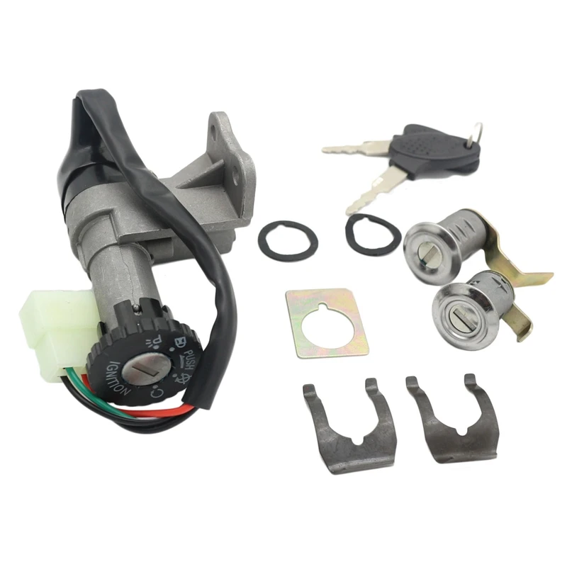 Interruttore Di Accensione Del Motociclo Key Lock Set Per 50Cc 150Cc Gy6 Scooter Ciclomotore Taotao Jonway Roketa