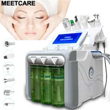 Многофункциональный вакуумный очиститель для лица водород кислород против морщин подтяжки Hydrafacial устройство массажер для лица маленький пузырь