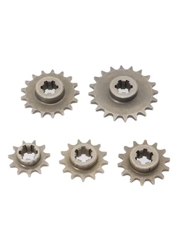 Передняя Звездочка T8F 11 13 14 17 20 зубьев 11T 13T 14T 17T 20 T для 2-тактного мини-мотоцикла 47cc 49cc карманного кроссового велосипеда