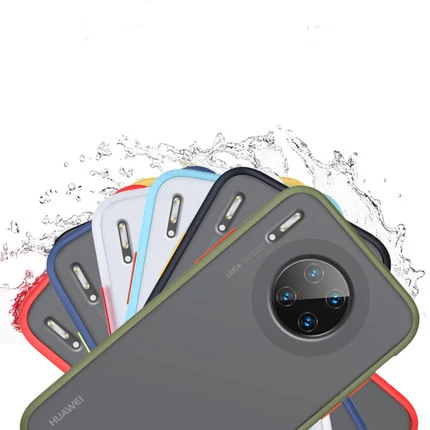 

For OnePlus 7T Case Hard PC Transparent Matte Slim shockproof Protective Back Cover case for one plus 7t oneplus7t 1+7T shell