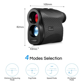 

656 Yards Golf Laser Rangefinder Distance Meter 6X Digital Monocular Telescope
