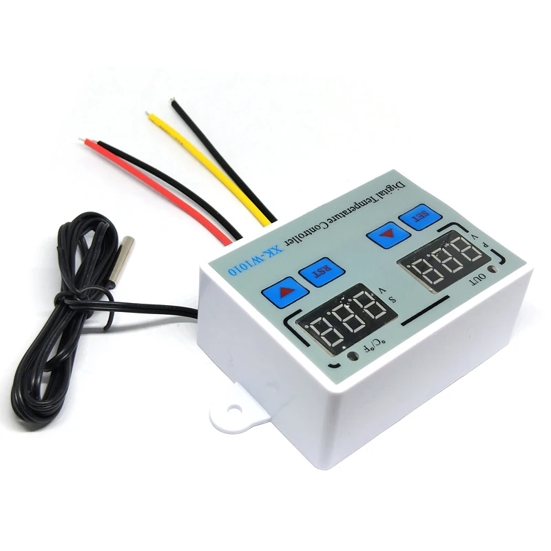 Контроллер температуры термостат светодиодный цифровой Фотодатчик| |