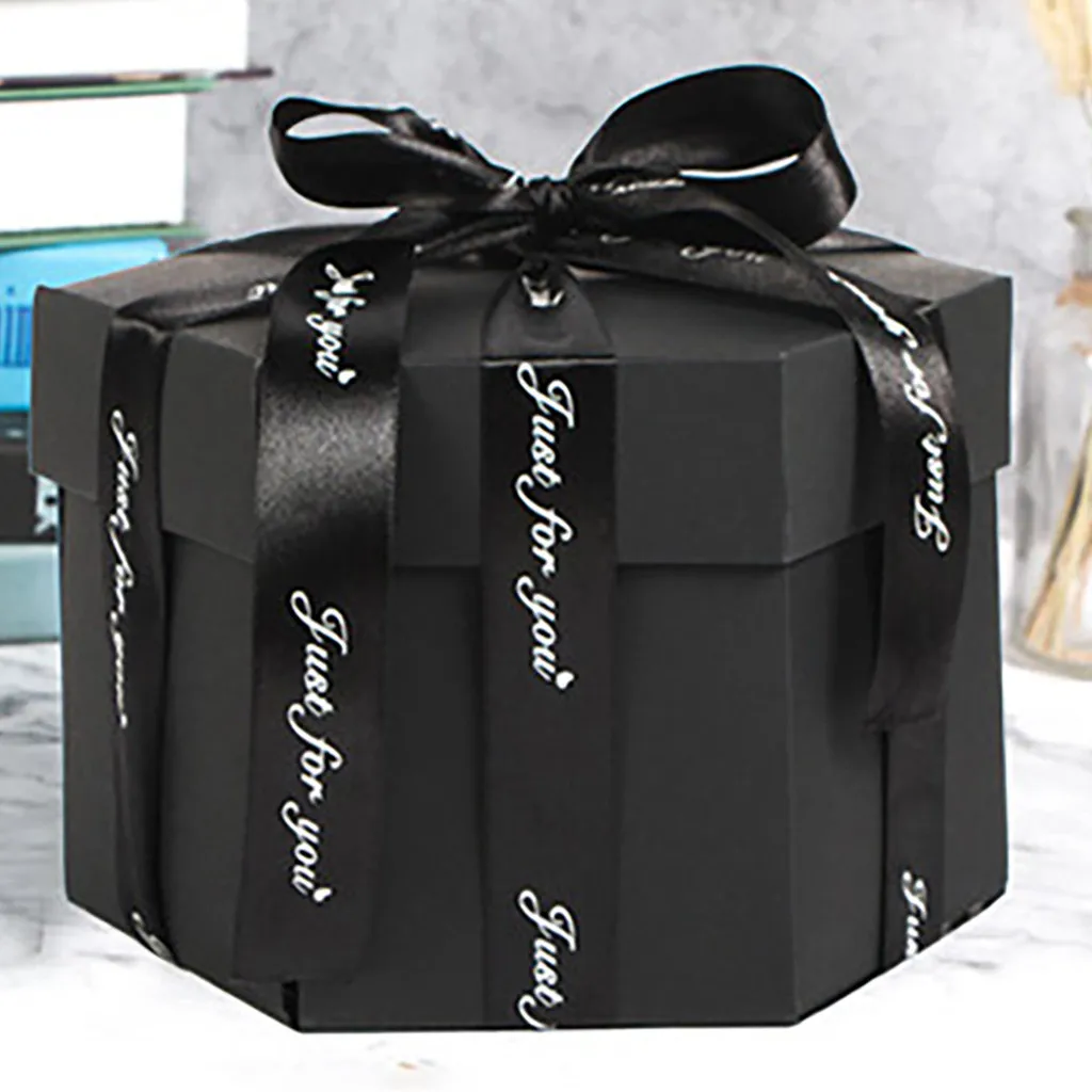 

13cm Height Creative Explosion Box Love Memory Multi-layer Surprise DIY Photo Album As Birthday Anniversary Gifts