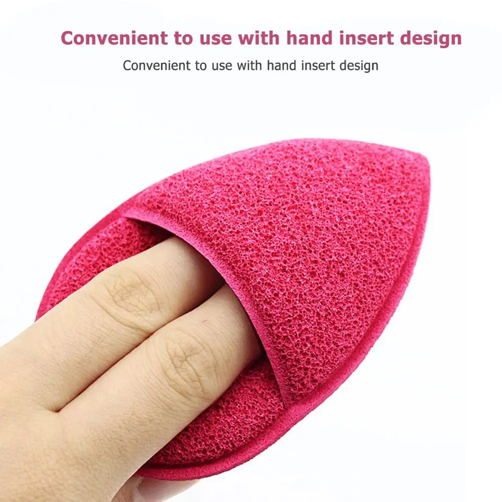 Limited Offer of  Face Cleaning Cleanse Washing Sponge Heart Shape Hand Insert Cosmetic Puff Women Face Washing Spong