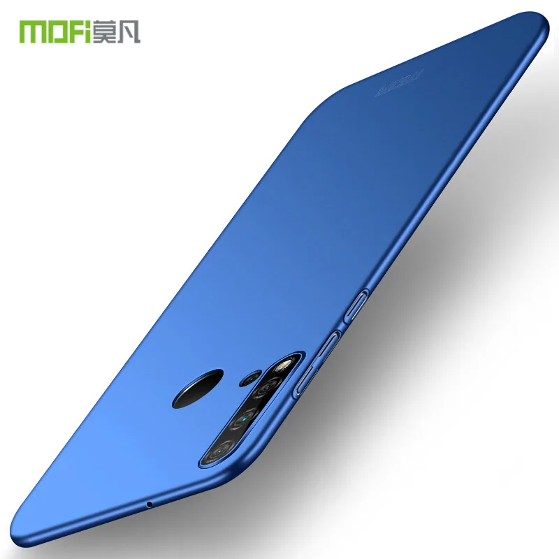 Синий MOFi для huawei P20 Lite чехол для ПК Жесткий Роскошный защитный чехол для huawei P20 Lite Fundas телефон оболочки - Цвет: Синий