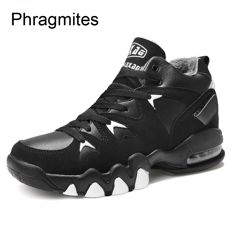 Phragmites/размеры 36-45; мужские ботинки; Зимние ботильоны; botas Mujer; удобные уличные зимние кроссовки; теплые меховые ботильоны для мужчин; сезон зима