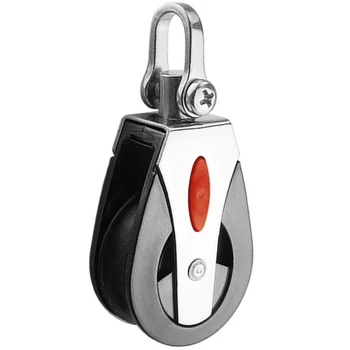 

Stainless Steel Pulley Single Wheel Rotating Lifting Pulley Block Bearing Crane Tool