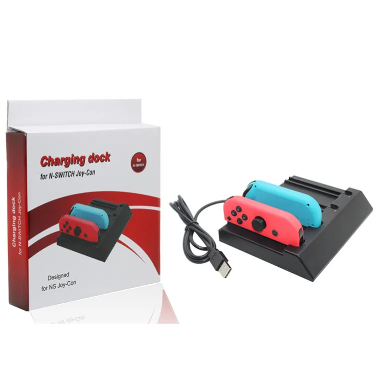 

Nintendo NS Handle Charger Switch Fixed Charger New Style Lying Charge Four-in-One GamePad Charger