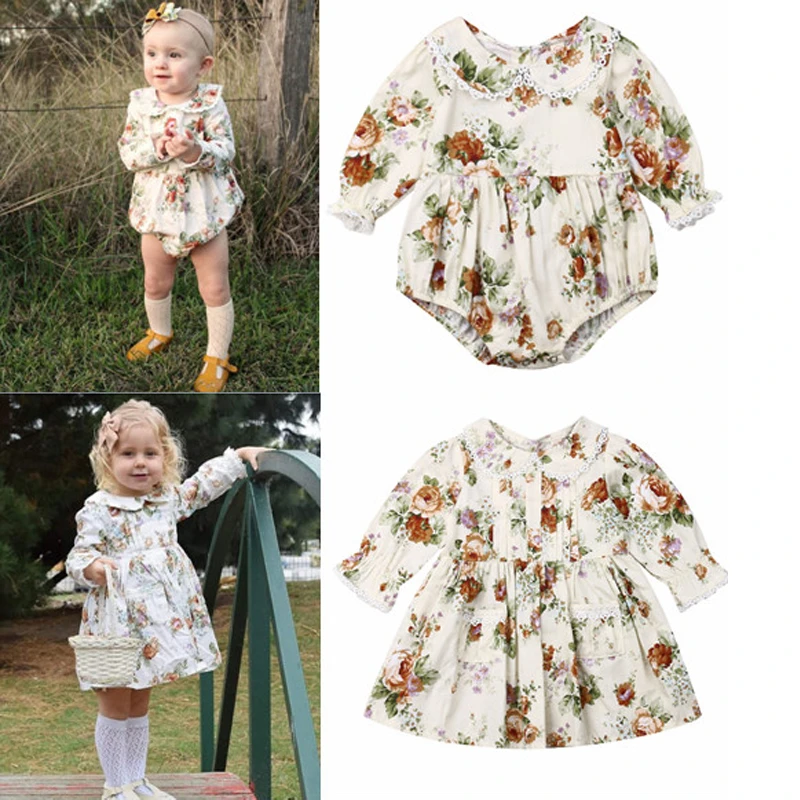 matching sister rompers