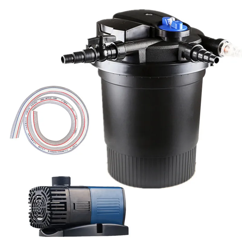 CPA-10000 a set CPA-10000 Средний аквариум для рыбок фильтр для пруда с золотыми рыбками. Полностью автоматическая очистка система фильтрации для разведения рыб в пруду. Канализации очиститель воздуха. Очистку качества воды - Цвет: CPA-10000 a set