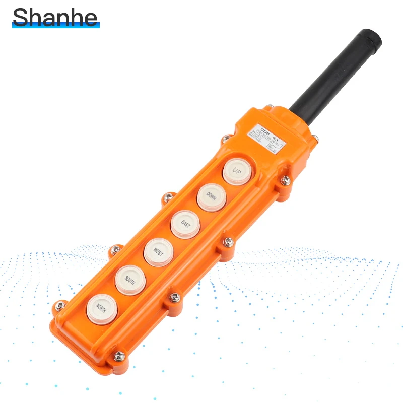 Hoist Crane Pendant Pushbutton Switch Up Down Rainproof Button 6 Crane Switch Lift Switch English Letter On The Buttons Switch Switch Button Switchswitch Button Aliexpress