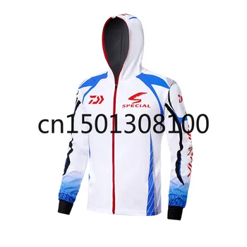 

DAIWA Hoodies Fishing Clothing Long Sleeve Outdoor Breathable Fishing Shirts Anti UV Quick Dry Cycling Hiking Clothes Camisas