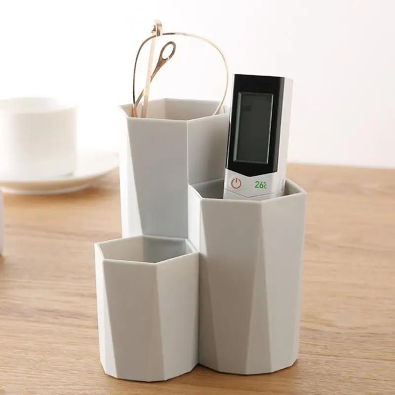 3 Lattices Makeup Brush Holder Storage Box Table Organizer Makeup Nail Polish Cosmetics Box Pen Holder Make Up Tools Kit 3 Lattices Makeup Brush Holder Storage Box Table Organizer Makeup Nail Polish Cosmetics Box Pen Holder Make Up Tools Kit