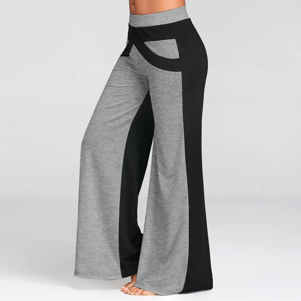 high waist loose trousers