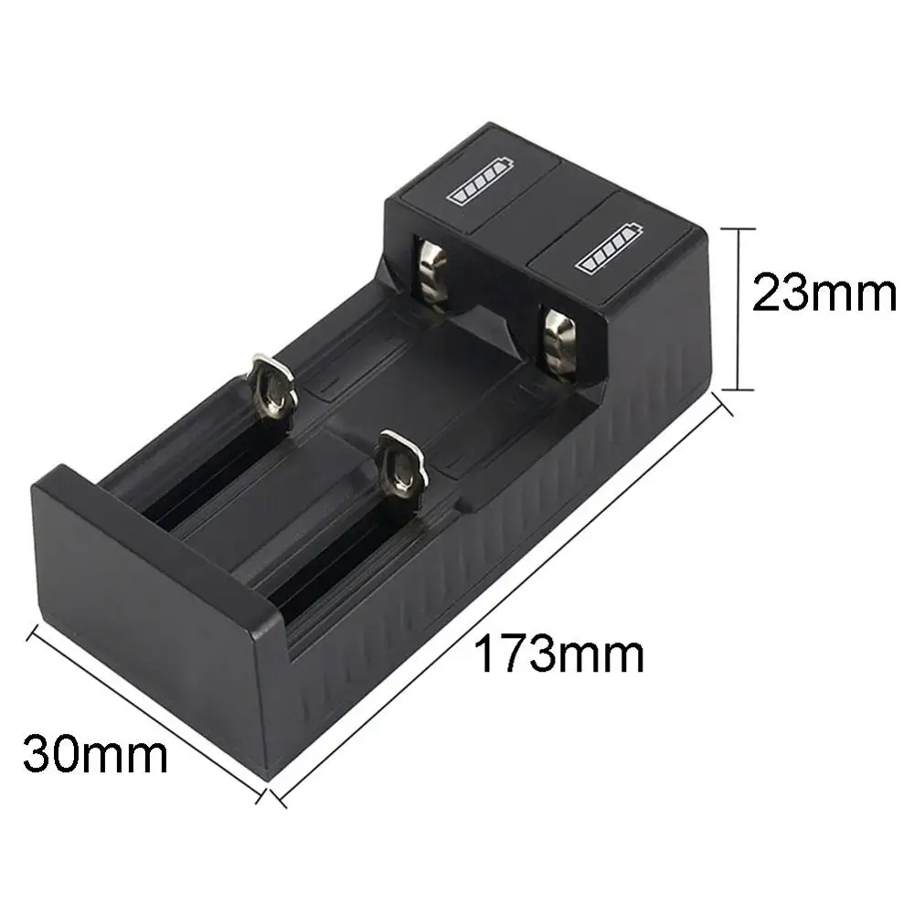Универсальный 2 слота Батарея USB Зарядное устройство Smart ing 3 7 V для 18650