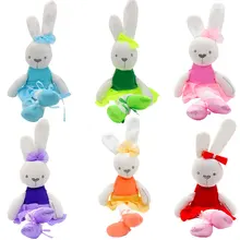 

Cute Plush Long-legged Rabbit Baby Sleeping Comforting Doll Super Soft Plush Baby Toy Cute Skirt Rabbit Newborn Stuffed Toys