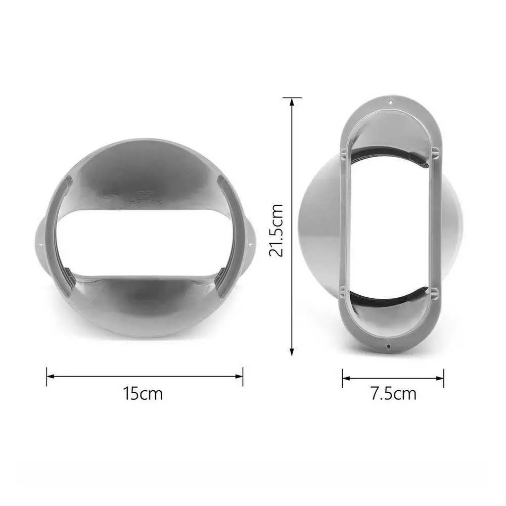 Window Vent Kit Seal AC Adjustable For Portable Air Conditioner Plate with 15cm Tube Adapter Exhaust Hose & Ducting Parts window vent kit
