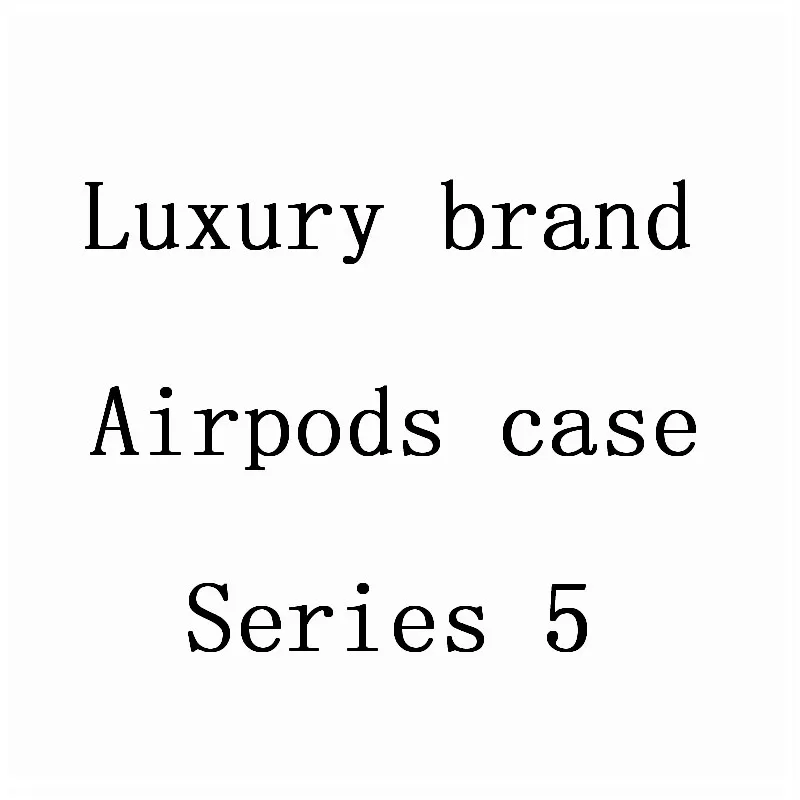 Защитный чехол для Apple Air Pods зарядная коробка роскошный кожаный Bluetooth