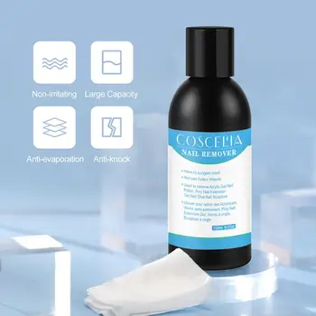 

COSCELIA 150ml Nail polish gel remover Means For Removing Sticky Layer Tips For Nails Manicure Nail Art tools