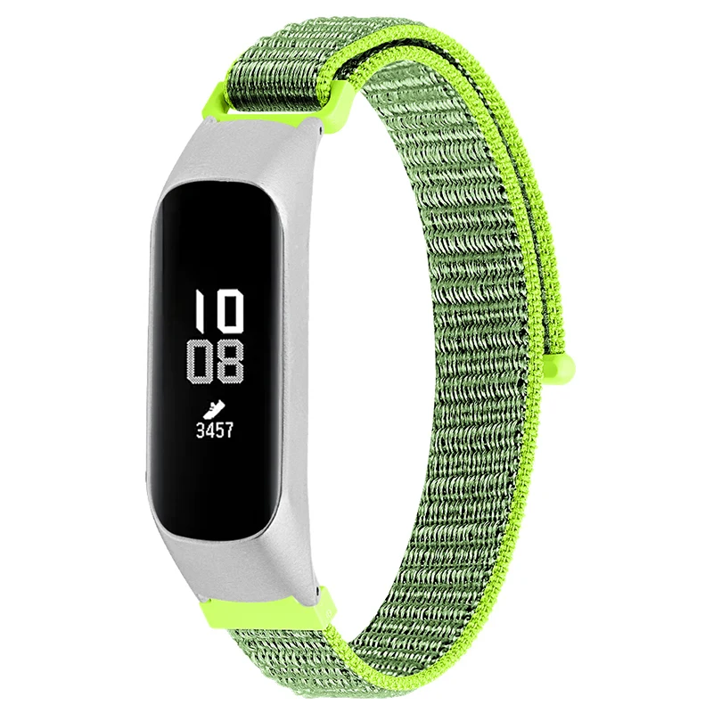 Нейлоновая петля ремешок для часов на замену Браслет для samsung Fit-E Watch VDX99 - Цвет: shiny yellow