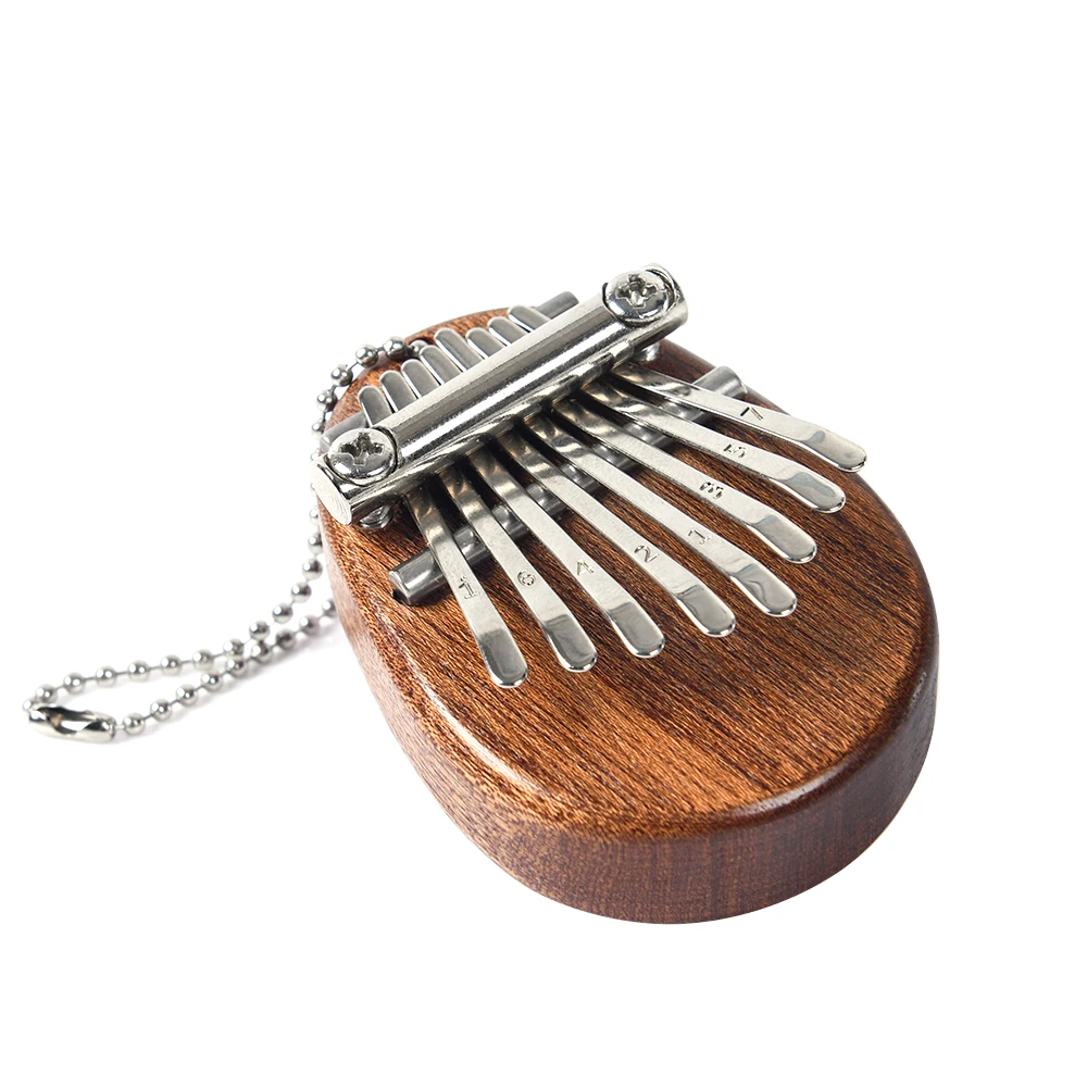 8 клавиш Kalimba мини портативное Пальчиковое пианино перкуссионная клавиатура